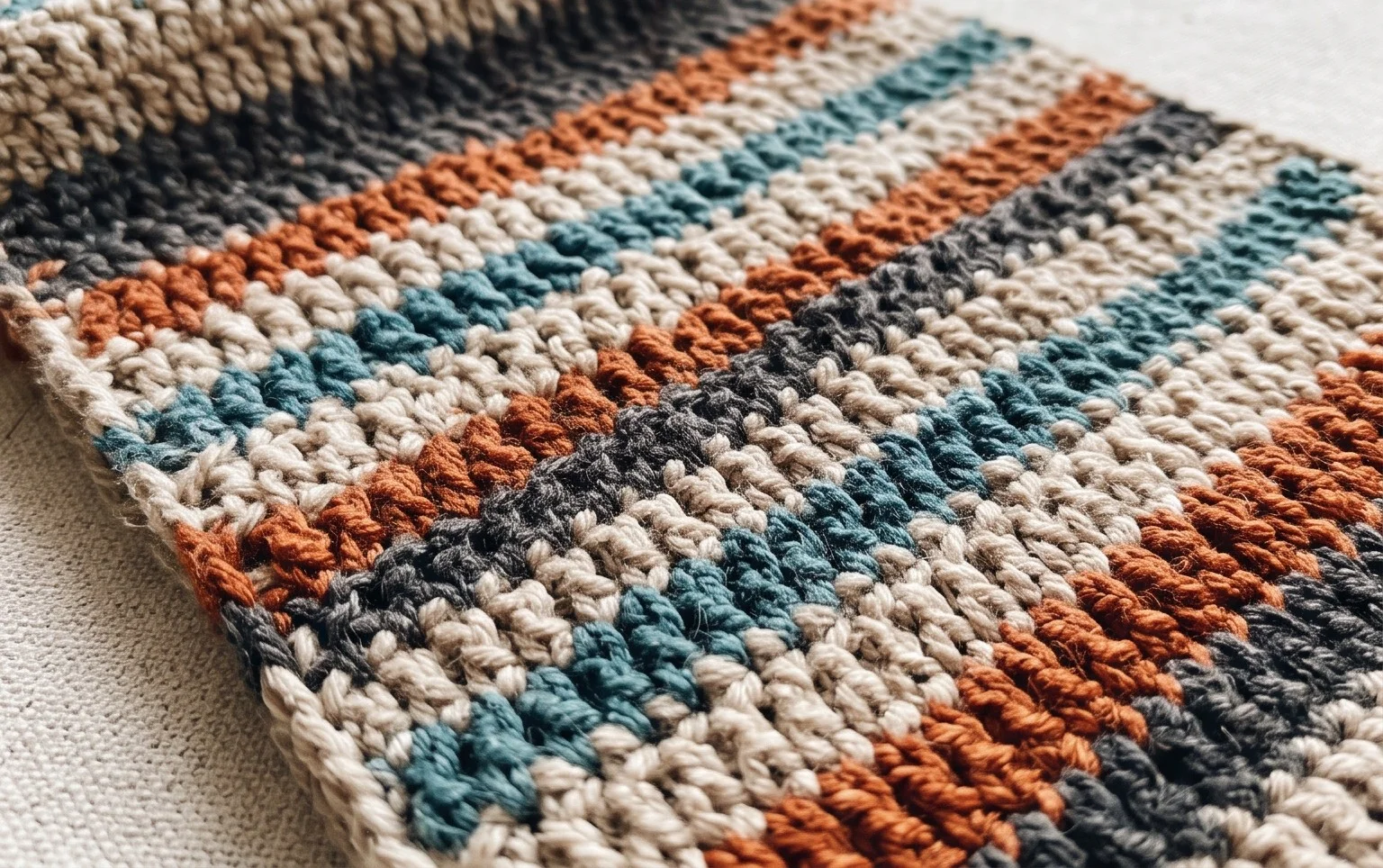 Bonfire Scarf Crochet Pattern